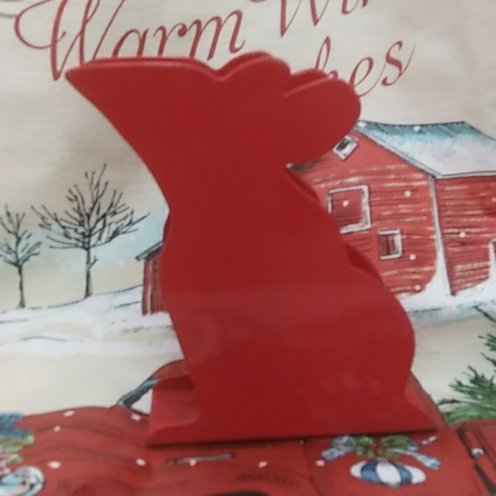 AKEA Red Mouse Shaped Napkin Holder